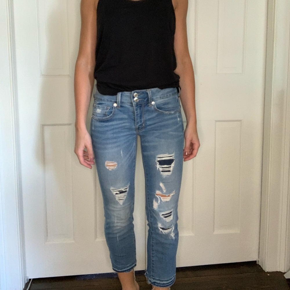 American Eagle capris. Size: 2